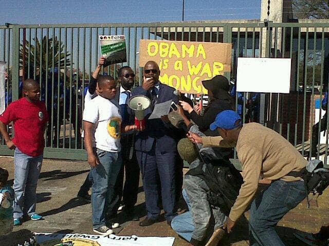 NObama-Coalition-Johannesburg-South-Africa-press-conf-062213, NObama! South Africans prepare to protest Obama visit, World News & Views 