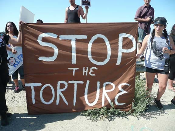 Hunger-Strike-Rally-Corcoran-Stop-the-Torture-071313-by-Urszula, CDCR moves 14 Pelican Bay SHU Short Corridor Representatives to ‘hasten our deaths’, Abolition Now! 