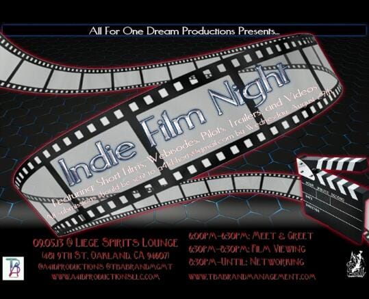 Indie-Film-Night, Oakland’s Indie Film Night: an interview wit’ director and organizer Diaunte Thompson, Culture Currents 