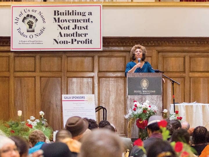 LSPC-35th-Anniversary-Angela-Davis-speaking-crowd-101913-by-Aubrie-Johnson-web, 35 years anchoring the prison abolition movement: Legal Services for Prisoners with Children’s 35th Anniversary Celebration, Local News & Views 