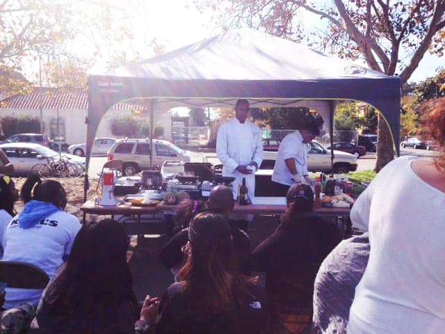 1st-Saturdays-cooking-demonstration, 1st Saturdays in Oakland: an interview wit’ founder David Roach, Culture Currents 