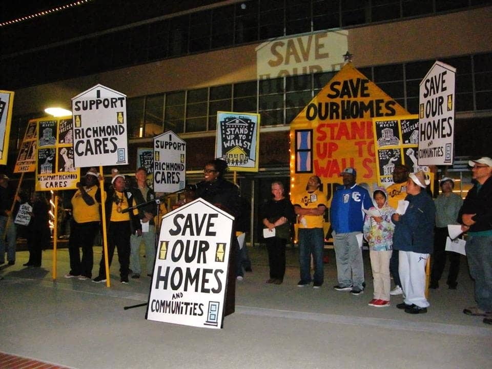 Richmond-CARES-save-our-homes-rally-before-City-Council-vote-Jovanka-Beckles-speaks-111713, Richmond’s Neighborhood Stabilization Plan moves forward against realtor opposition, Local News & Views 