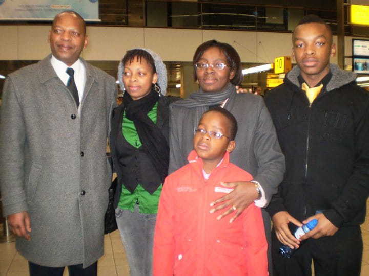 Victoires-family-airport-farewell-0110-Lin-Muyizere-Raissa-Ujeneza-Victoire-Rist-Shimwa-Remy-Ndizeye-Niyigena, Rwanda: Opposition leader Victoire Ingabire’s sentence increased from 8 to 15 years, World News & Views 
