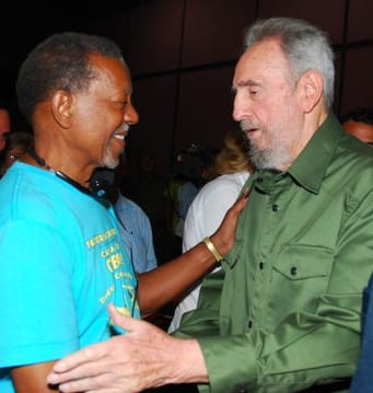 Fidel-Castro-greets-Lucius-Walker-072610, IRS attacks Cuba-supporting IFCO for fiscally sponsoring Viva Palestina, World News & Views 