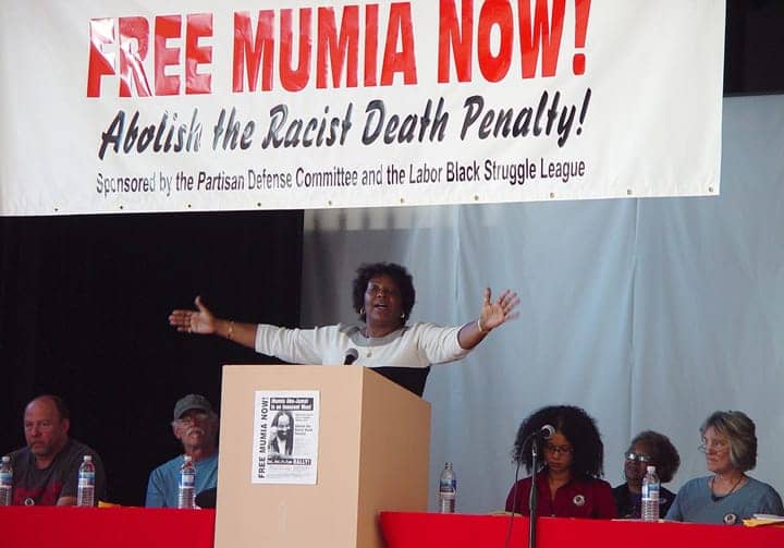 Lydia-Barashango-Mumias-sister-102106-by-PDC-web, What Fox News and Hannity blocked me from saying: Mumia as fuel for right-wing agenda, News & Views 