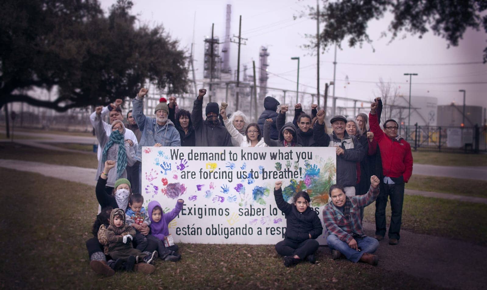 Manchester-comy-Houston-surrounded-by-refineries-We-demand-to-know-what-you-are-forcing-us-to-breathe-web, Toxic threats to people of color: Environmental justice leaders meet in Denver Feb. 11-12, News & Views 