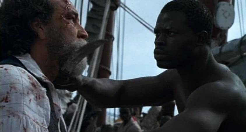 Amistad-scene-Cinque-vs-captain, ‘12 Years a Slave’: What happened to slave rebellion?, Culture Currents 
