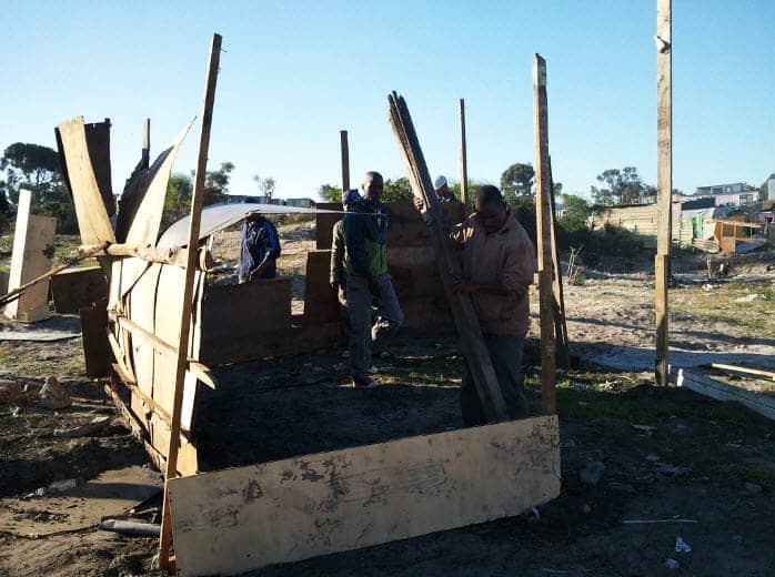 Marikana-Land-Occupation-rebuilds-homes-051613-by-Abahlali-baseMjondolo, Marikana Land Occupation wins important victory in Cape Town High Court, World News & Views 