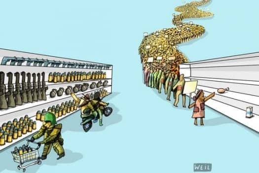 Venezuela-squandering-oil-revenue-on-rabble-cartoon-by-Roberto-Weil, Racism sin vergüenza in the Venezuelan counter-revolution, World News & Views 