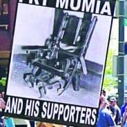 Fry-Mumia-and-his-supporters-white-woman-184x184, Oakland Unified School District bans lessons on MLK and Mumia: Demand they restore them! Protest May 28, Local News & Views 