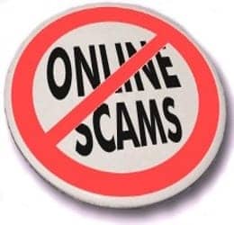 No-Online-scams-button, Digital undivide: Dodging online scams, Culture Currents 