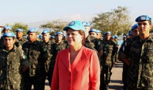 Brazil-President-Dilma-Rousseff-reviews-UN-troops-in-Haiti-by-Blog-do-Planalto-300x177, Et tu, Brute? Haiti’s betrayal by Latin America, World News & Views 