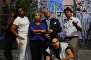 Britney-Frazier-Myers-Clark-Delina-Brooks-Donald-Lacy-Juan-Amador-Ricky-Saenz-squatting-in-‘Superheroes’-1114-300x200, Thespian Donald Lacy talks Gary Webb, cocaine and the play, ‘Superheroes’, Culture Currents 
