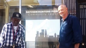 Bayview-Legal-volunteer-housing-atty-David-Smith-client-front-of-office-4622-3rd-300x168, Bayview Hunters Point Community Legal puts the law on your side, needs your support this holiday season, Culture Currents 