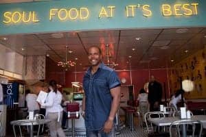 Derrick-Johnson-Home-of-Chicken-Waffles-Jack-London-Square-300x200, The history of Oakland’s premiere soul food spot: Home of Chicken and Waffles, Culture Currents 