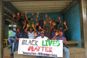 ‘Black-Lives-Matter’-port-workers-Buenaventura-Colombia-1214-web-300x200, Colombian port workers in solidarity against police violence, World News & Views 