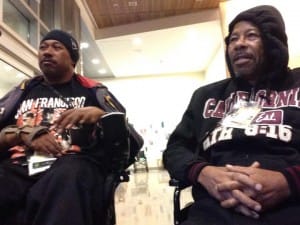 Devaughn-‘Bo’-Frierson-Jr.-cousin-Sqaully-Dee-300x225, Community protector Bo Frierson tipped from wheelchair for protesting SFPD’s assault on his cousin, Local News & Views 