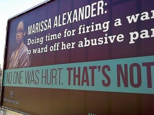 Free-Marissa-Alexander-billboard-300x225, Marissa Alexander released from prison: Supporters celebrate, demand full freedom, News & Views 