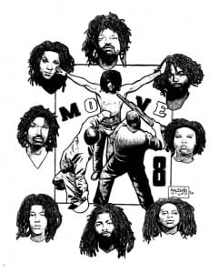 MOVE-8-art-by-Kevin-Rashid-Johnson-web-241x300, Phil Africa of MOVE dies under suspicious circumstances in Pennsylvania prison, Abolition Now! 