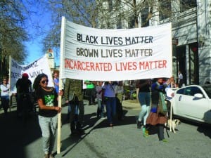 Cages-Kill-Freedom-Rally-march-Black-Brown-Incarcerated-lives-matter-Santa-Cruz-012415-by-Lori-Nairne-300x225, The value of Black life in America, Part 1, Abolition Now! 