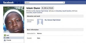 South-Carolina-prisoner-Islam-Dunns-Facebook-page-since-removed-by-AP-300x152, Hundreds of South Carolina prisoners sent to solitary confinement over Facebook, Abolition Now! 