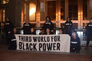 Third-World-Resistance-ReclaimMLK-Oakland-Federal-Bldg-shutdown-4-hrs-28-min-011615-by-Critical-Resistance-300x200, Third World Resistance: Reclaiming the radical Dr. King to protest police and prisons, Local News & Views 