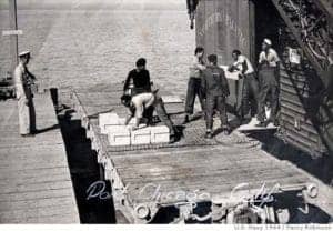 Port-Chicago-Black-crew-unloads-railcar-1944-before-explosion-by-Percy-Robinson-300x208, Port Chicago: Who were those men?, Local News & Views 