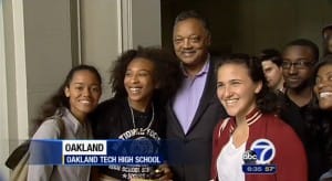 Jesse-Jackson-pushes-school-to-tech-Oakland-Tech-HS-052715-by-ABC7-300x164, At Oakland Tech, Rev. Jackson pushes school-to-tech pipeline to Silicon Valley, Local News & Views 