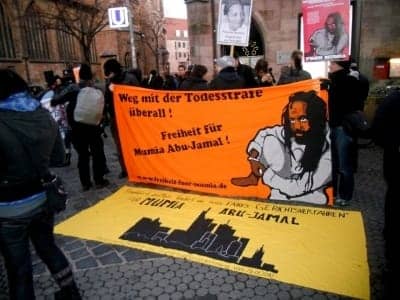Mumia-Abu-Jamal-rally-Nuremberg-2011, German Solidarity Address for the May 13, 2015, MOVE Commemoration, World News & Views 