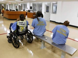 Prisoners-await-treatment-new-mental-health-unit-Cali-Medical-Facility-Vacaville-0213-by-Rich-Pedroncelli-AP-300x223, Top doc blasts California prison health care, Abolition Now! 