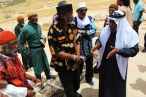 Sheikh-Aid-of-Segev-Shalom-tells-how-Bedouins-grew-huge-corn-watermelon-crops-til-driven-off-land-0515-by-David-Sheen-300x200, African communities in Israel escalate anti-racist struggles, World News & Views 
