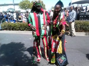 Brother-Tehuti-friend-by-Nefertina-Abrams-web-300x225, Brother Tahuti wore our colors proudly, Culture Currents 
