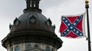 Confederate-battle-flag-on-capitol-grounds-Columbia-SC-300x169, Rebuke and praise after Charleston, South Carolina, church tragedy, News & Views 