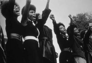 Black-Panthers-Sacramento-BPP-women-singing-Free-Huey-Rally-by-Pirkle-Jones-300x207, ‘The Black Panthers: Vanguard of the Revolution’, Culture Currents 