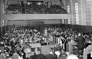 NAACP-Pres-W.E.B.-DuBois-speaks-Third-Baptist-Church-1958-300x194, Third Baptist Church sues to keep 104 families in their affordable F.D. Haynes Gardens homes, Local News & Views 