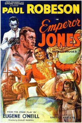 The-Emperor-Jones-starring-Paul-Robeson-poster-1933, ‘The Emperor Jones,’ starring Carl Lumbly in the Paul Robeson role, is playing in Dogpatch two more weekends – discount for Bayview Hunters Point residents, Culture Currents 