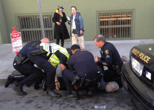 Berkeley-copwathers-observe-arrest-of-Jeremy-Carter-031313-300x215, Bobby Seale: Community control of police was on the Berkeley ballot in 1969, Local News & Views 