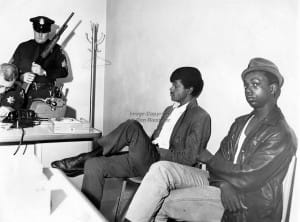 Bobby-Seale-Bobby-Hutton-detained-at-Oakland-PD-while-their-guns-are-checked-1967-by-Ron-Riesterer-web-300x222, Bobby Seale: Community control of police was on the Berkeley ballot in 1969, Local News & Views 