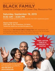 Black-Family-College-Resource-Fair-flier-091915-232x300, It takes a village to send African American students to college!, Local News & Views 