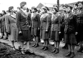 Black-WWII-Womens-Army-Corps-WAC-inspected, San Francisco, World War II and African Americans, Culture Currents 