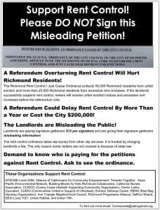 Richmond-Progressive-Alliance-Do-Not-Sign-0815-228x300, How big money stole Richmond’s renters’ protections in less than a month, Local News & Views 