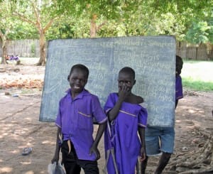 South-Sudanese-school-children-300x245, Give peace a chance in South Sudan: An interview with Dr. Horace Campbell, World News & Views 