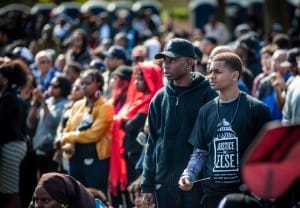 Justice-or-Else-teenage-boys-National-Mall-101015-by-UNS-web-300x208, On the 20th anniversary of the Million Man March, Blacks demand ‘Justice or else’, News & Views 