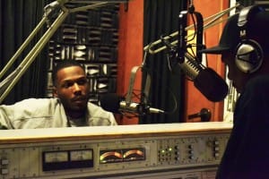 Malcolm-JR-broadcasting-Block-Report-Friday-Night-Vibe-KPFA-120311-web-300x200, Comrades of Malcolm Shabazz remember him on his 31st birthday, Culture Currents 