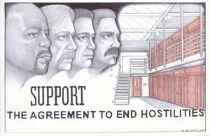 Support-the-Agreement-to-End-Hostilities-art-by-Michael-D.-Russell-web-300x195, Tactical targeting of iconic activist Hugo Pinell, Abolition Now! 