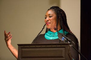 Alicia-Garza-honored-with-Robert-Coles-Call-of-Service-Lecture-and-Award-103015-Harvard-Univ-by-Jon-Chase-Harvard-staff-photog-300x200, Alicia Garza honored at Harvard: One equal temper of heroic hearts, News & Views 