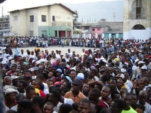 Haitians-lined-up-to-vote-102515-by-Haiti-Innovation-Flickr-300x225, In solidarity with the people of Haiti, flood the State Dept. with social media, calls and email on Dec. 16, World News & Views 