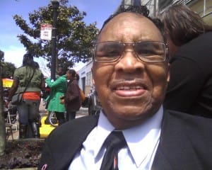 Rev.-Victor-Medearis-at-Mendell-Plaza-summer-2012-by-Rochelle-300x240, Third Street Stroll – and beyond, Culture Currents 