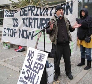 Sleep-deprivation-rally-Bato-Talamantez-speaks-at-CDCR-Sacramento-113015-by-Liberated-Lens-300x276, Take action against ongoing sleep deprivation torture – 137 days as of Dec. 18, Abolition Now! 