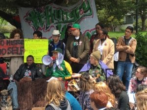 TWELF2016-SFSU-Ethnic-Studies-rally-hunger-strike-leader-speaks-050916-by-Steve-Zeltzer-1-300x225, Hunger striker Hassani Bell speaks on the end of the Ethnic Studies hunger strike and what’s next, Local News & Views 